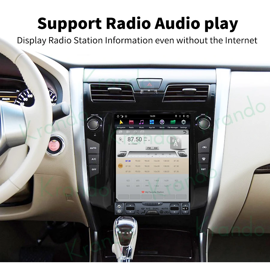Car Radio For Nissan Teana Altima 2013 