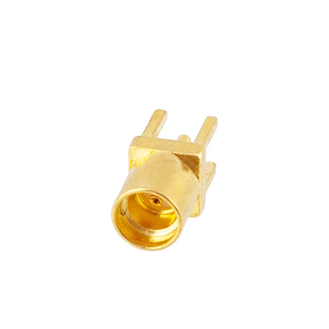 Straight MMCX Female Jack Solder PCB Mount Coaxial RF Connector