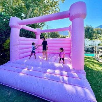 13x13 Hot Sale Commercial Pvc Blow Up White Inflatable Bounce House Jumping Castle For Kids Wedding Bouncer