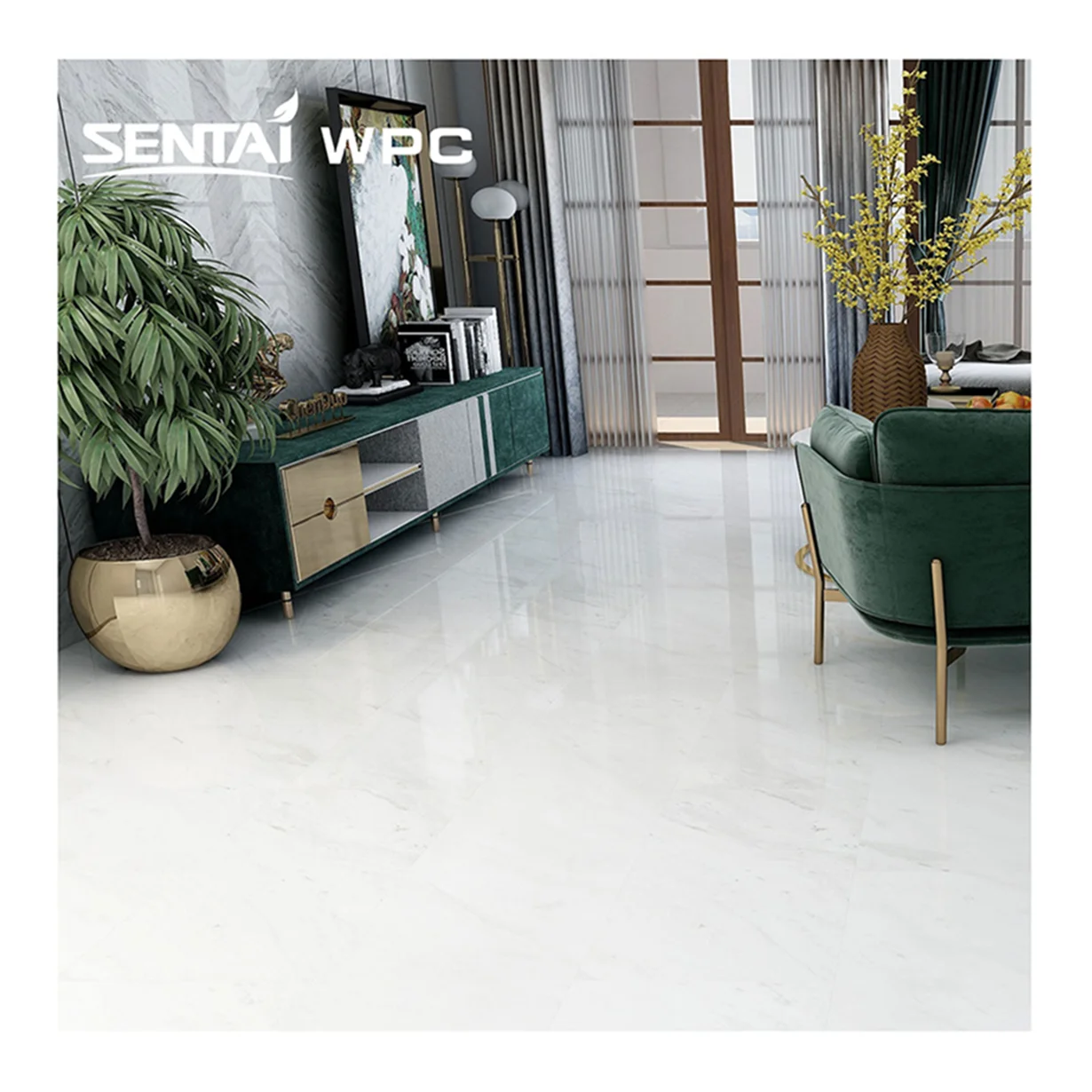 Indoor Decorative Granite Stone /marble Kitchen Pvc Luxury 3d Flooring