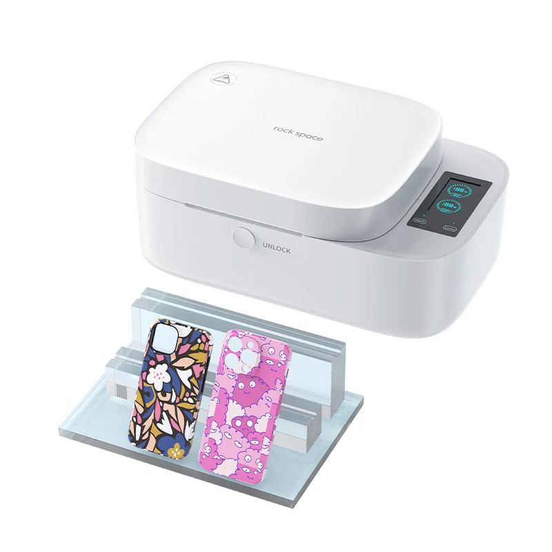 Rock Space Rapid Custom 3d Sublimation Phone Case Heat Transfer Machine Heat Press Transfer Printer for Iphone,Samsung,Xiaomi