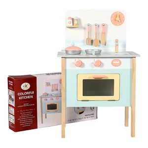 Hot Sale NEW CPC Centificated Selling Early Education Pretend Role Play Toy Wooden Kitchen Toys