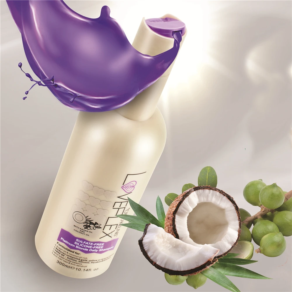 LOVEPLEX Perfcting Blonde System No Yellow Daily Use Purple Shampoo for Hair