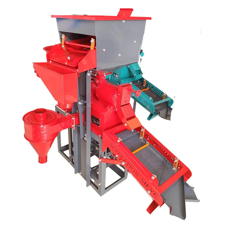 Multi-function Rice Mill Machine with Sand and Stone Filter Crush Function Electric Rice Milling Machine Grind Grains