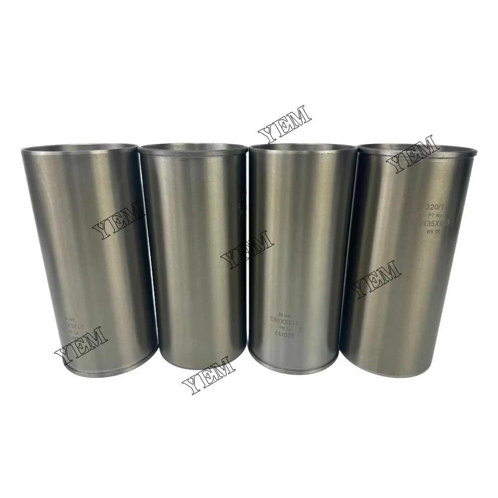 Cylinder Liner 3135X063 Fit for Perkins 1104-40T Engine 3