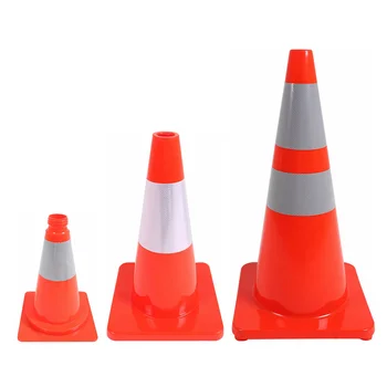 Safety Orange Pvc Traffic Plastic Road Cone 28 Inch Traffic Cone - Buy ...