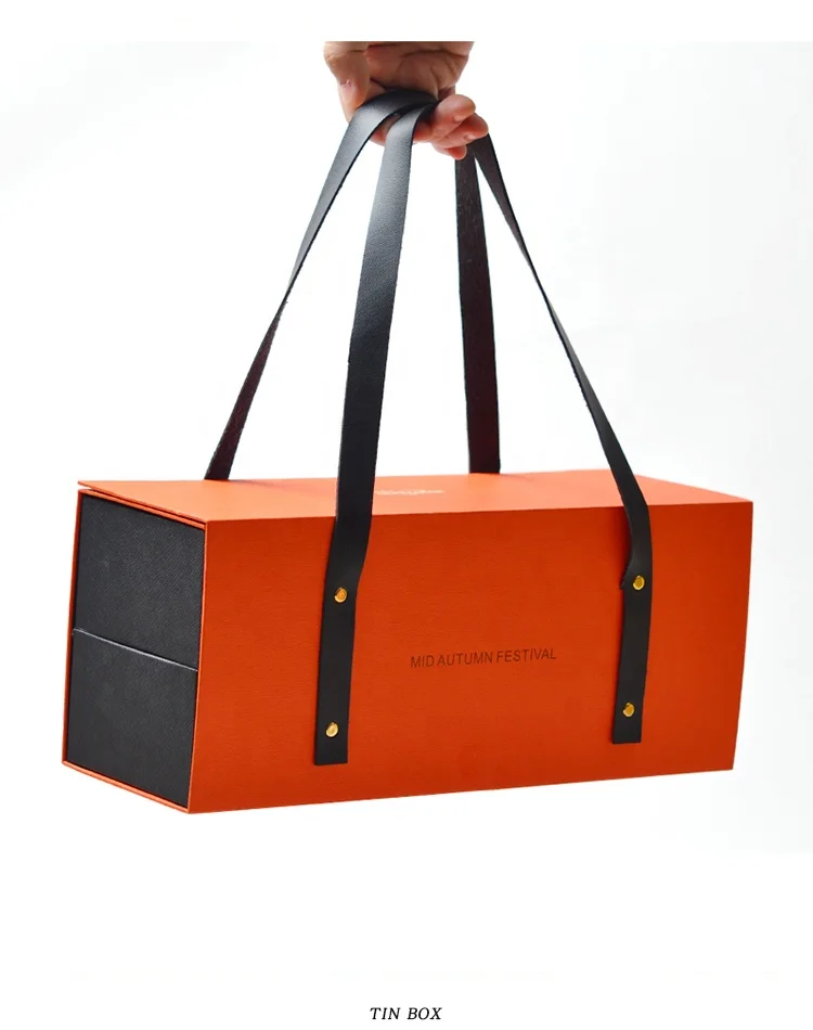 Manufacture Luxury Double Layer Moon Cake Cardboard Gift Chocolate