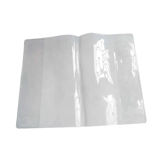 Transparent Student Exercise Vinyl Plastic Pvc Book Covers For School