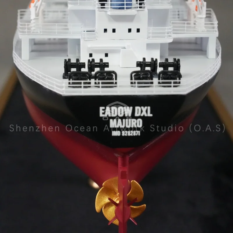 Bulk carrier model inspired by Korean shipyards, custom made with fine craftsmanship. This high‑quality crafts ship model features realistic details, accurate hull lines, and premium materials. Ideal as an ornament for home, office, or maritime exhibitions. Perfect gift for ship enthusiasts and collectors who appreciate precision and nautical artistry.Amber@vesselmodel.com Tel: +86 18038048785