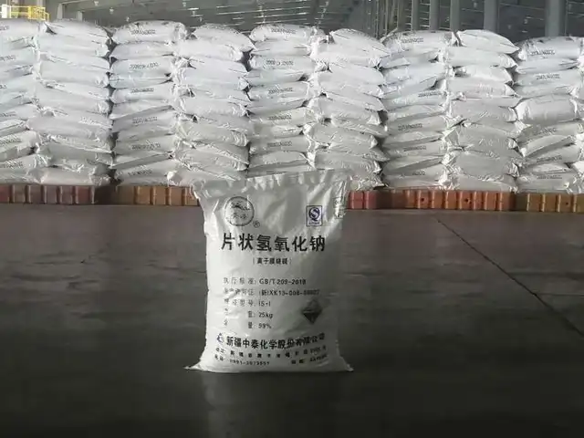  ZHONGTAI Good Quality Industrial Grade Naoh Caustic Soda pearls Flakes Sodium Hydroxide 1310-73-2