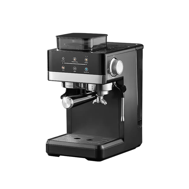 Factory Direct Semi-automatic Espresso Machine Cappuccino Latte Americano Maker with Removable Water Tank Electric for Hotels