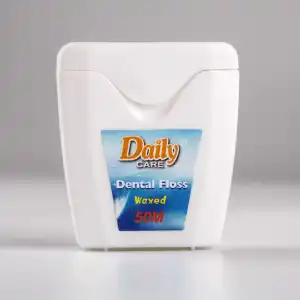 Daily Care BSCI FDA CE Certificate Blister Card 50M 1000D PTFE Teeth Dental Floss for Adult Wide Gap Cleaning