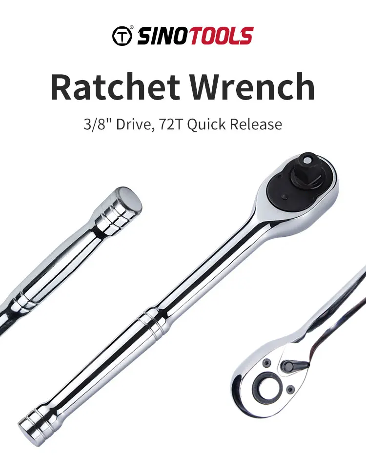Quick Release Ratchet Bike Torque Spanner Wrench With Reversible 72