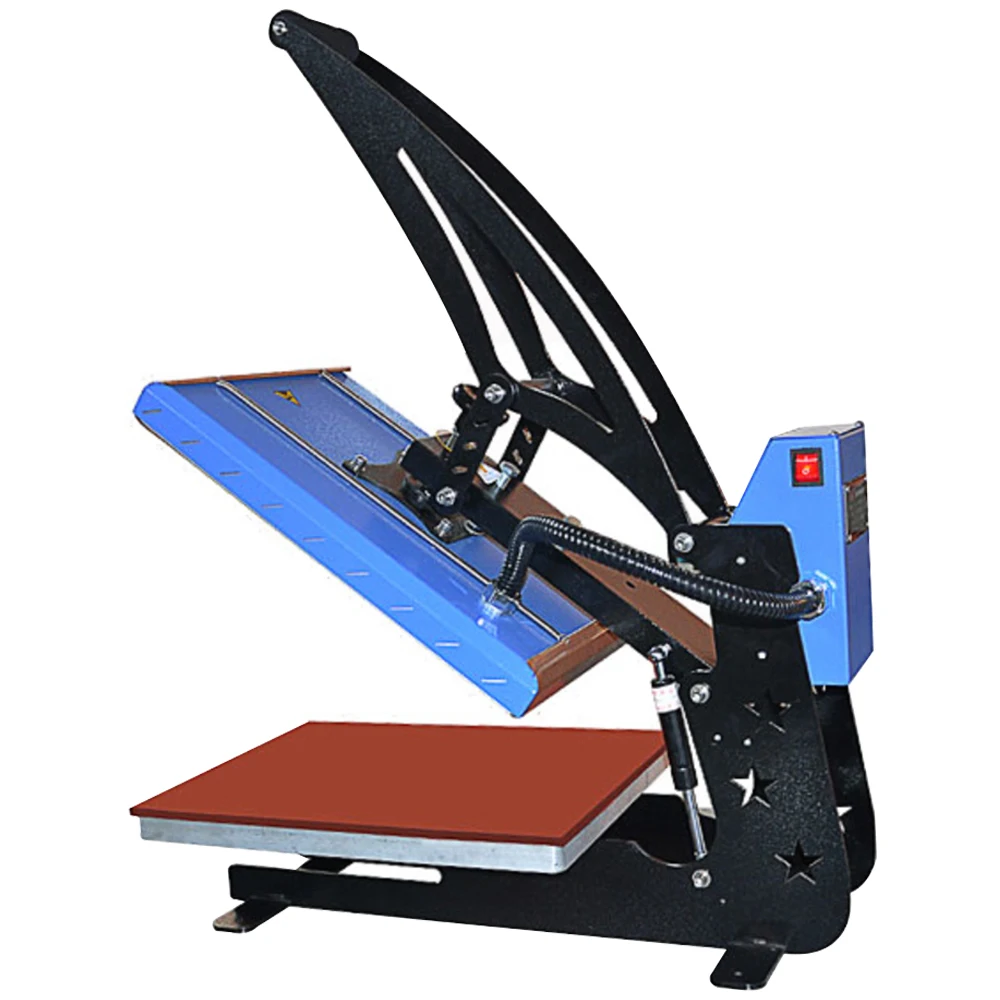 Heat Press Printing Machine Manufacture Factory Price Sublimation Transfer Ironing Printer Leather Embossing Hot Stamping Custom