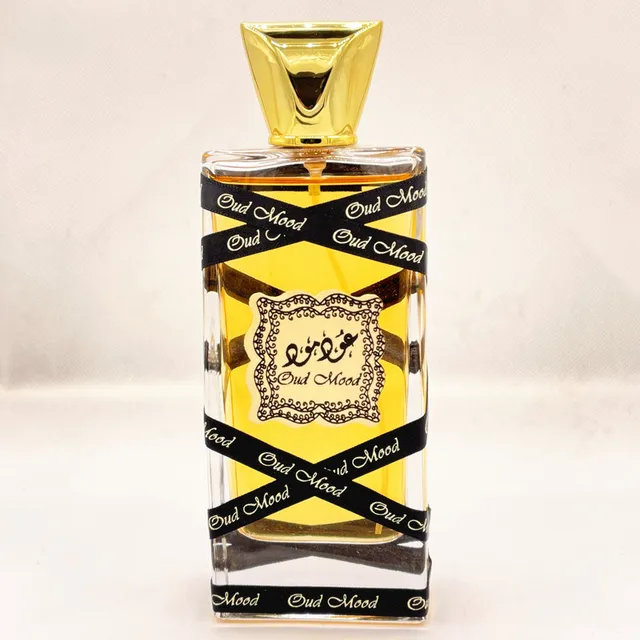 Hot selling golden Paper tube gift box Arabic perfume  Gold Ribbon Dubai Middle East Long-lasting women perfume