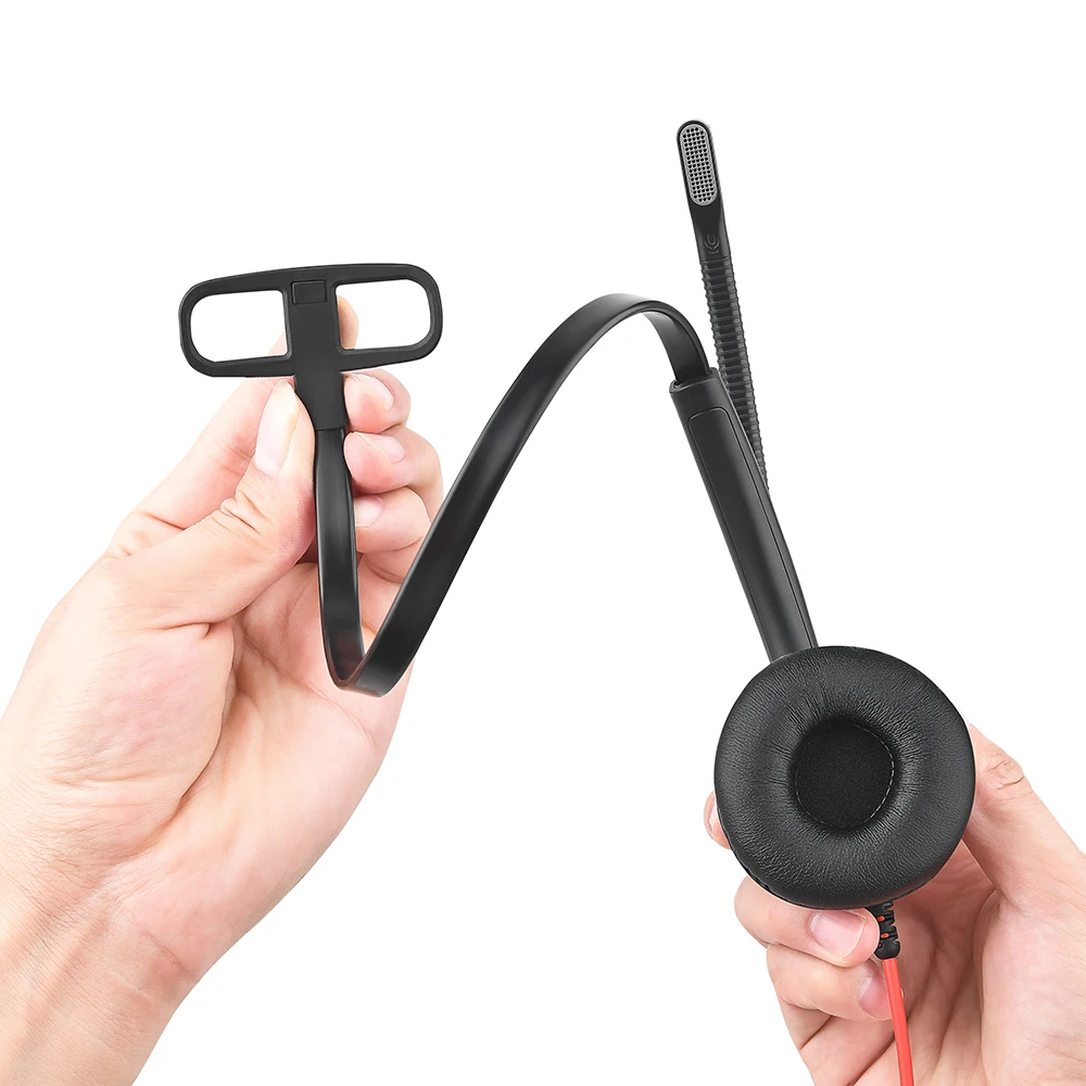 Best Quality Lightweight Wired Single Ear Headphone for Business