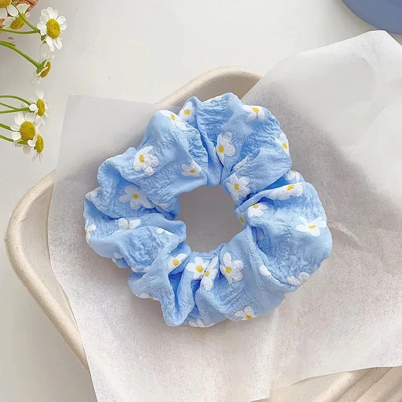 Meilliwish Runde Haargummis Für Frauen & Mädchen – 0,7 Zoll Durchmesser, Blau, Für Hochzeit & Party