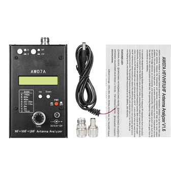 AW07AアンテナアナライザーHF/VHF/UHF 160MインピーダンスSWRアンテナ