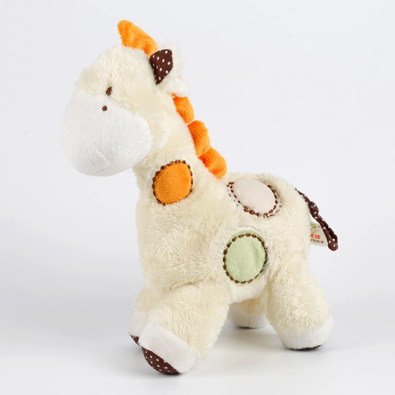 stuffed musical giraffe