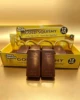 16 briques de chocolat croquant marron