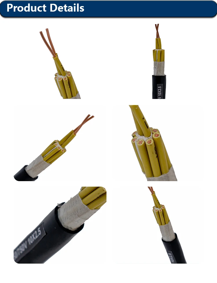 Pvc Insulated Control Armoured Copper Cable 3 Core 4mm Pvc Cable Wire