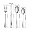 Silver 4PCS