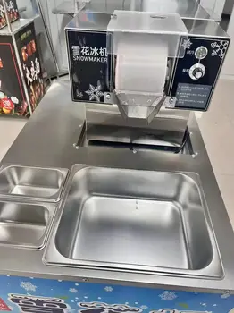 業務用ピンス雪花かき氷機 スノーフレークアイスメーカー スノーコーン
