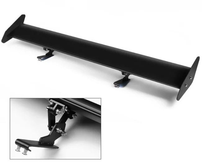 Aileron De Toit Arrière Universel Fidoun - Style Maxton Noir Brillant Pour Voiture