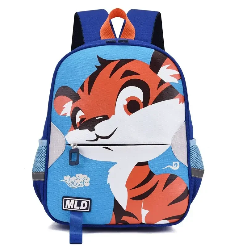 Hot Selling Cartoon Baby Crocodile Print Kids Backpack Waterproof Breathable Travel Bag