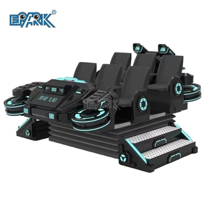 Real Adventure Vr 6 Seats 9d Cinema Theater Movies 9d Virtual Reality Vr Roller Coaster Simulator Equipment