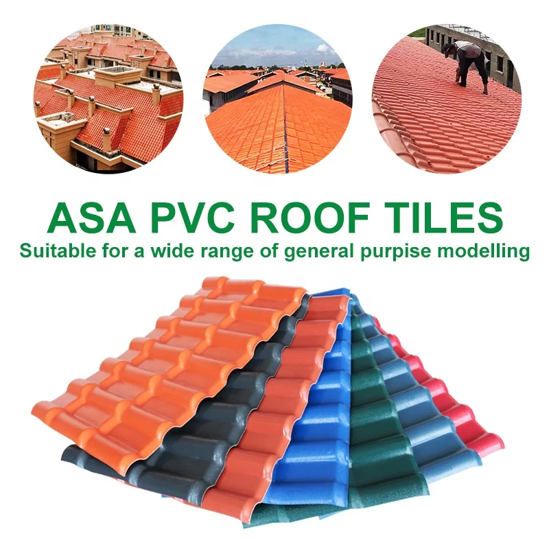 Toles Pour Toiture Panneau De Type Tuile Pour Le Toit De La Pvc Toles for Roofs