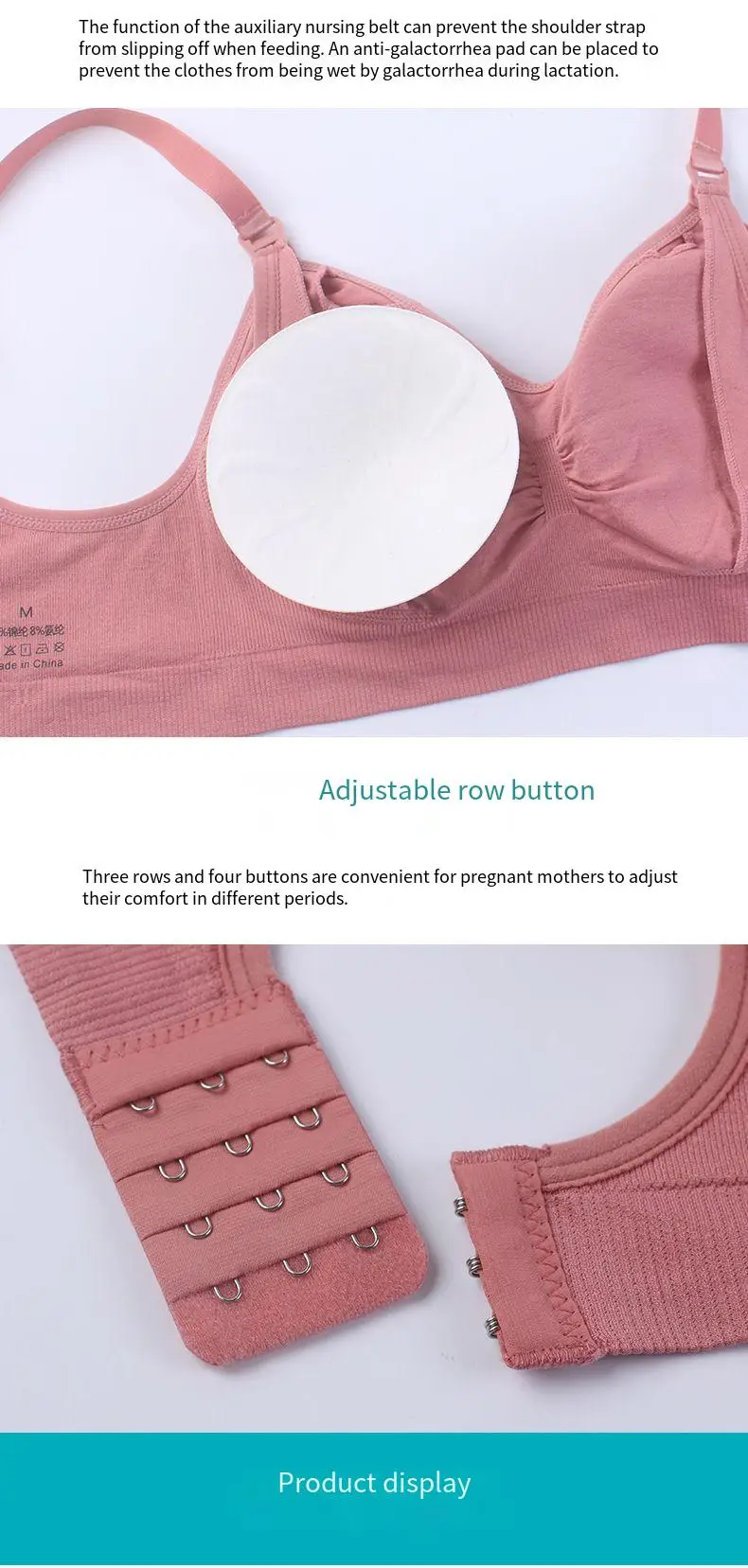 Womens High Quality Wirefree Breastfeeding Underwear Nursing Bra For Big Breast Buy Nursing