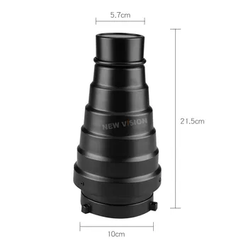 GODOX SN-01 Bowens Large Snoot Studio Flash Accessories Professional Studio Light Fittings Suitable for S-Type DE300 SK400 II detail image