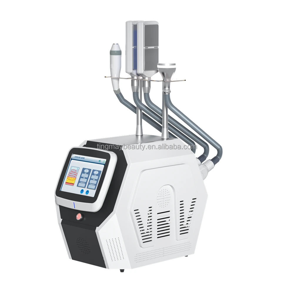 Professional Fat Reduction Machine  4 Handles Cryo T Shock Cryoskin Facial RF Crioterapia Maquina De Criolipolysis