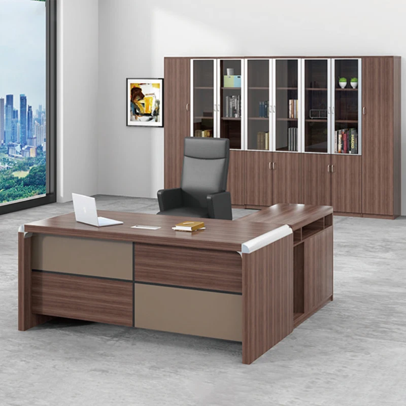 Sinonis Modern Office Furniture L Shape Director Manger Boss Solutions 