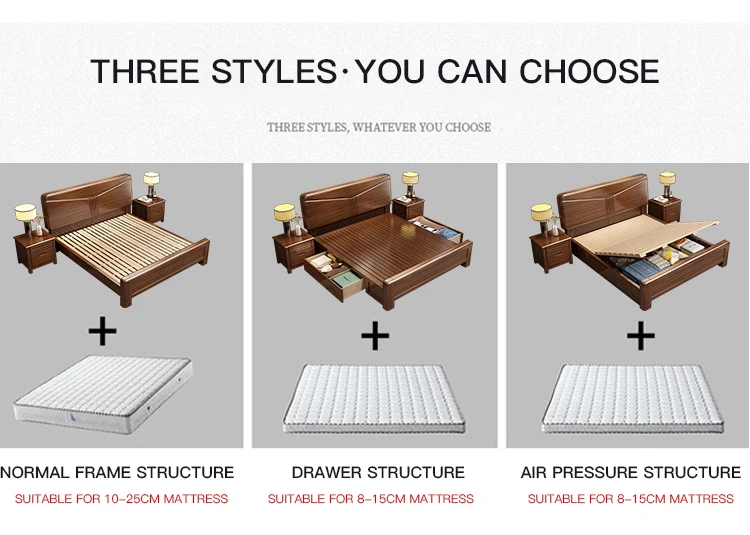 Wooden Box Bed Designs 180cm Modern Wood Frame Double Home And Hotel