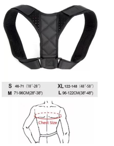 Hot Sale Adjustable Products Breathable Elastic Support Belt Corrector ...