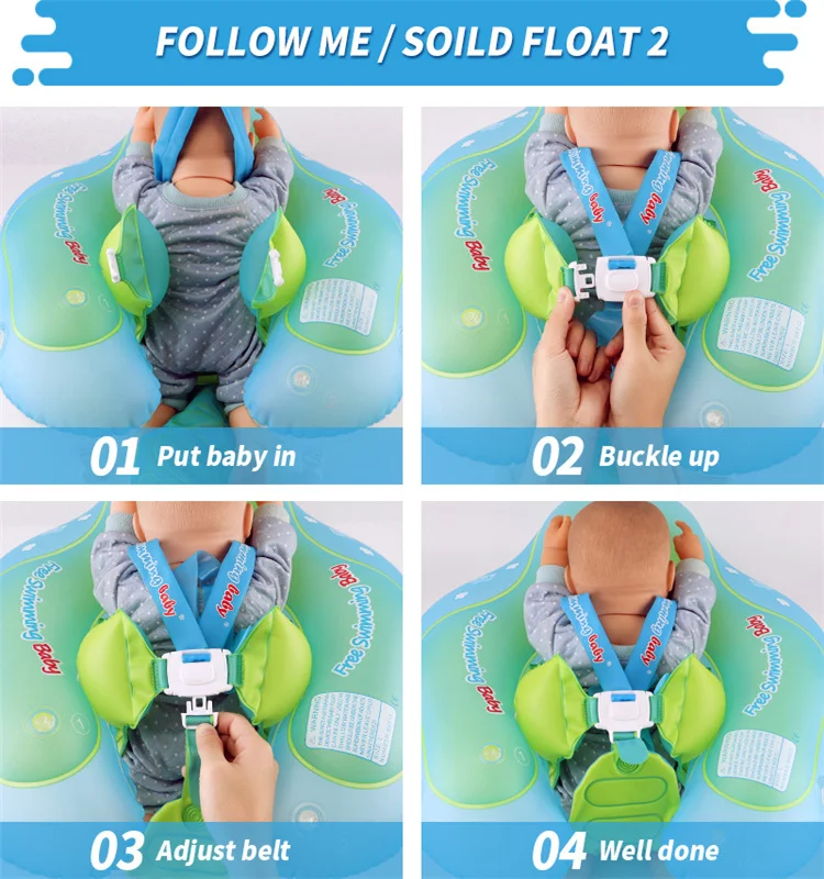 New Baby Swimming Float Lying Ring With Sun Visor Baby Swimming Float