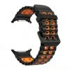 Black/Orange