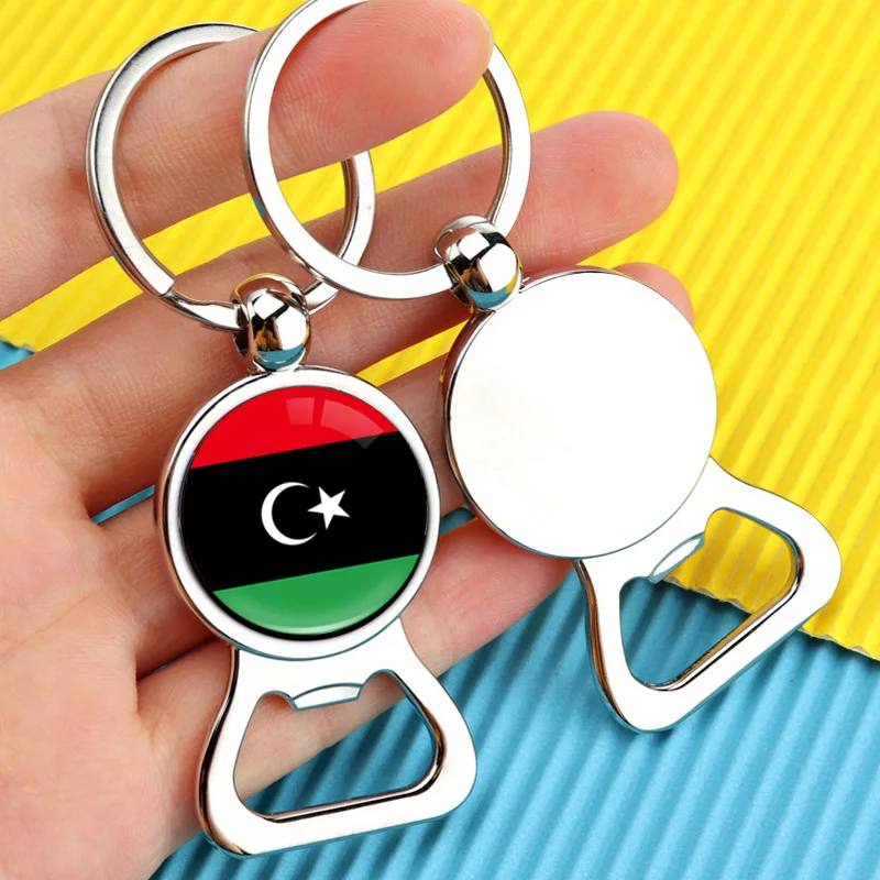 80 Model Libya Country Flag Map Tie Clip Lapel Pin Ring Brooch Cuff Link Necklace Bracelet Earrings Key Chain Libyan Jewelry Set