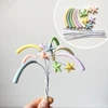 Light color star firework