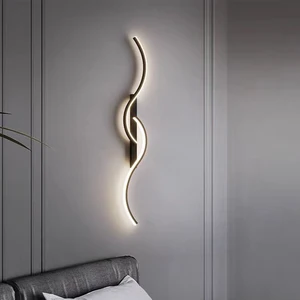 New Design Creative Bedroom Restaurant Bed Background Wall Light LED Modern Simple Decorative Night Lights