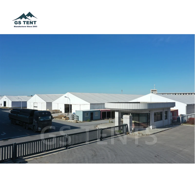 Industrial Prefab Warehouse Tent | Large Aluminum Structure Shed for Storage