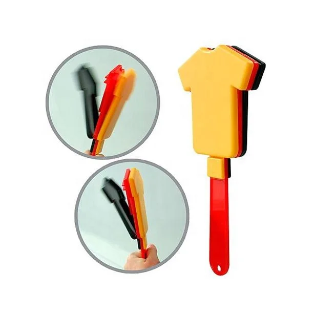 WK2022 Germany football fans cheering hand clapper plastic german hand clap noise maker