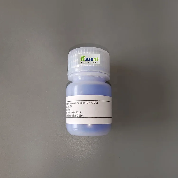 GHK-CU Powder Cosmetic Raw Material CAS 89030-95-5 CAS 49557-75-7 Cosmetic Grade Copper-Peptide-GHK-CU-Powder Ghkcu Cosmetic GHK-CU Powder Cosmetic Raw Material CAS 89030-95-5 CAS 49557-75-7 Cosmetic Grade Copper-Peptide-GHK-CU-Powder Ghkcu Cosmetic