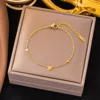 bracelet trois coeurs en or-8