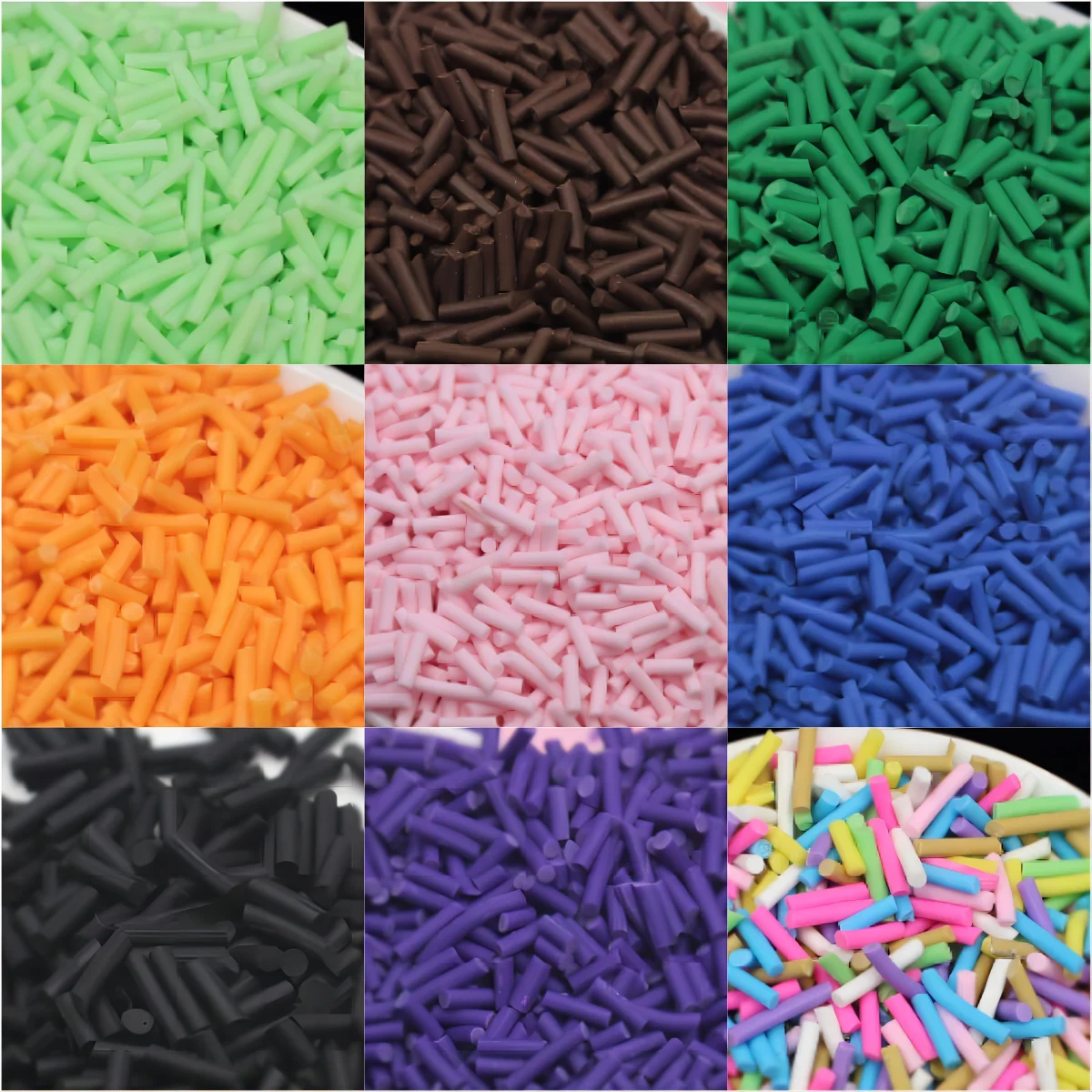 Cheap 500g Slime Making Suppliers Mixed Polymer Clay Fake Sprinkles