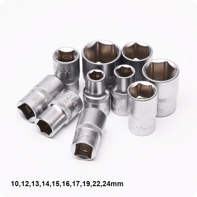 HARDEN Automobile Maintenance Hand Tools Chrome Vanadium 12PCS 12.5mm Professional Hand Tool Socket Wrench Set