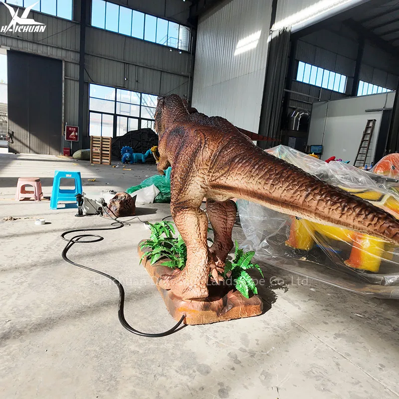 China Golden Supplier L=2m Small Size Animatronic TREX Model for Dino Jurassic World Theme Park Decoration Real Dinosaur