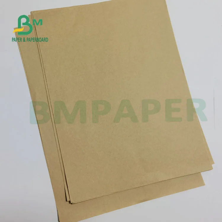 70gsm Extensible Cement Bag Paper Unbleached Kraft Rolls 1020mm 510mm